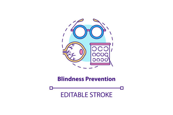 Blindness Prevention Concept Icon
