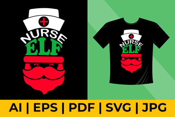 Christmas Nurse Tshirt Template: A Designer’s Review