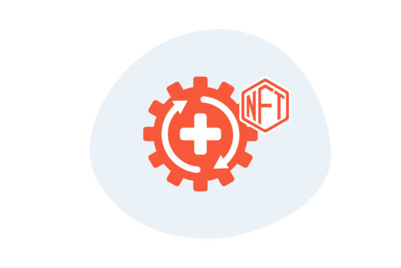 Health NFT Medical Equipment Icon: Embroidery Evaluation