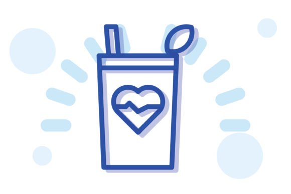 Healthcare Icon Healthy Drink: Embroidery Design Review