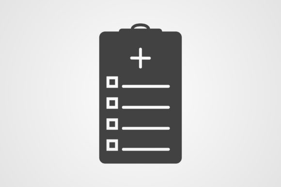 Medical Chart Glyph Icon: A Designer's Real Stitch Test