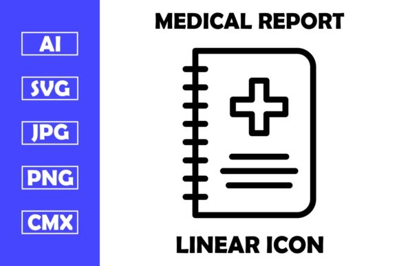 Medical Report Vector Line Icon for Embroidery: A Practical Review