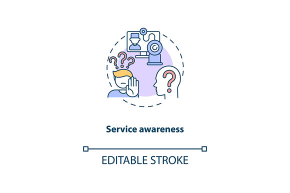 Service Awareness Concept Icon: A Designer's Review
