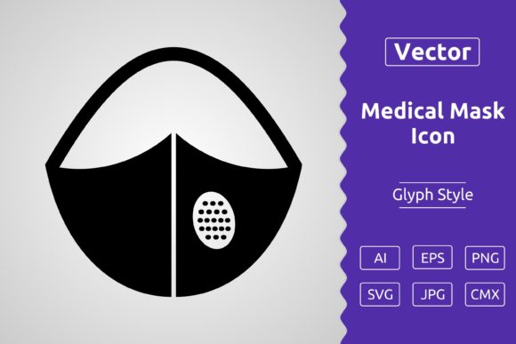 Vector Medical Mask Glyph Icon: Embroidery Designer Review